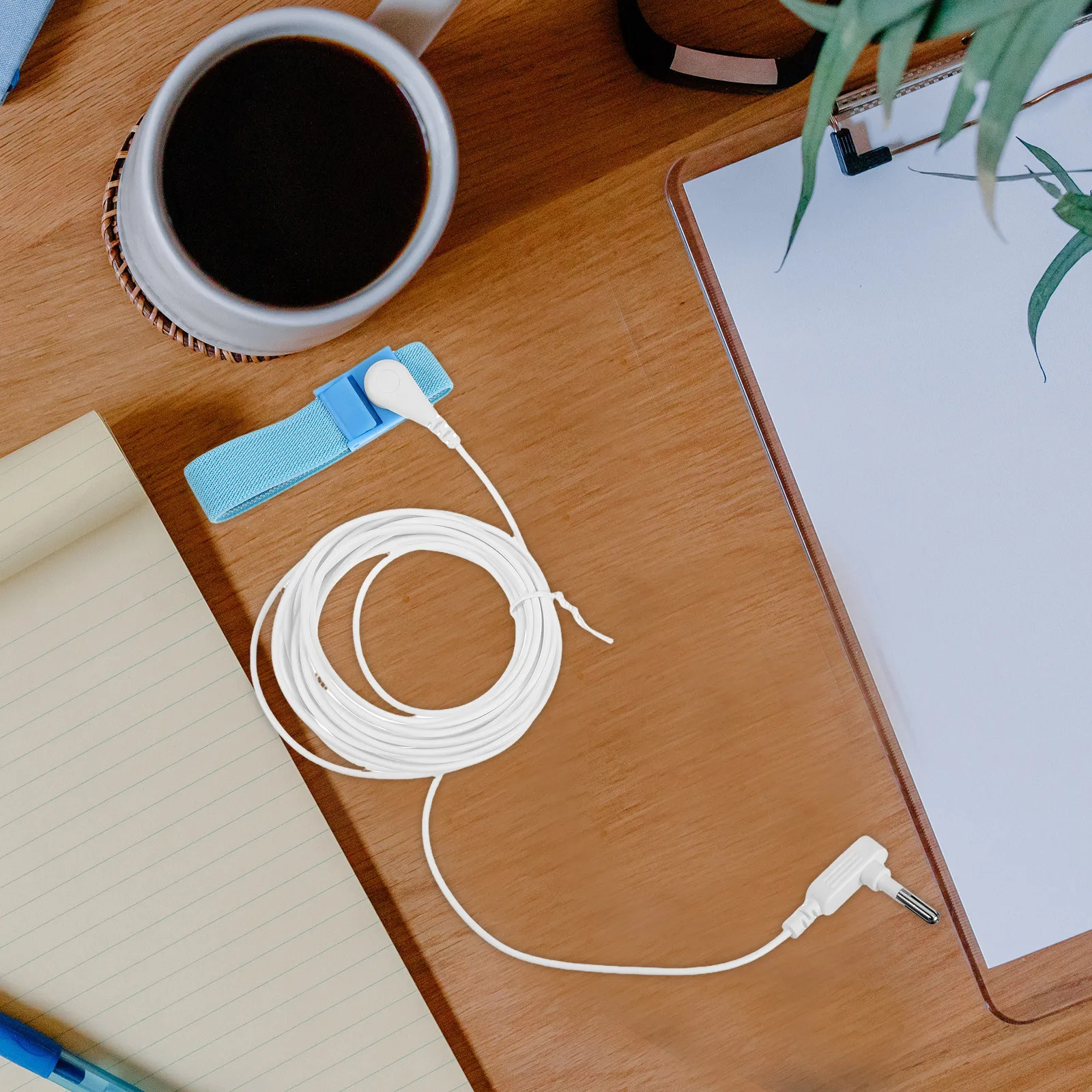 

Anti Static Grounding Wrist Strap Extra Long Cord For Electronics Repair Pc Building Lab Work Adjustable Secure Clip Esd