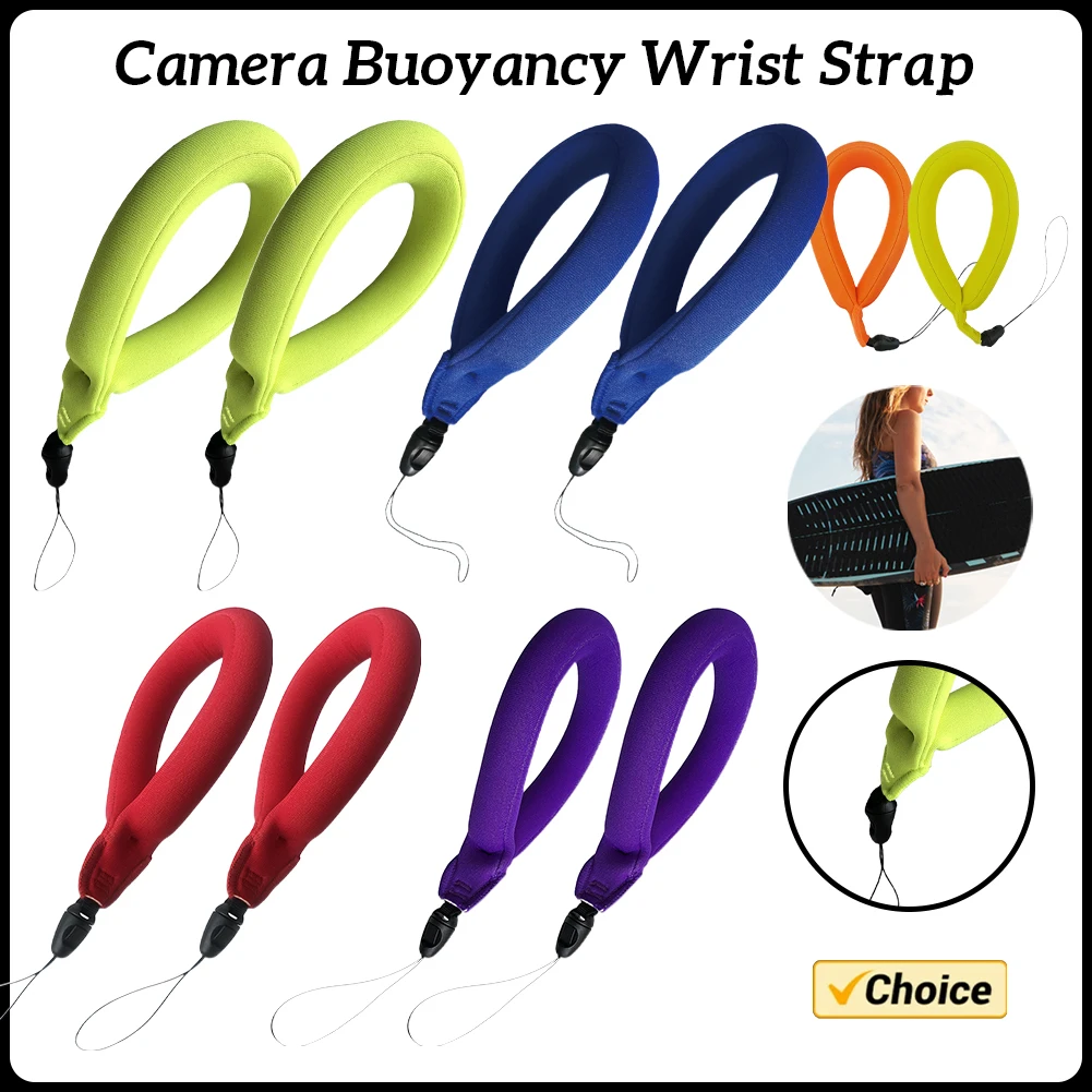 250G Camera Buoyancy Wrist Strap Neoprene Buoyancy Wristband Strap Diving Material Wrist Strap for Fishing Diving Swimming