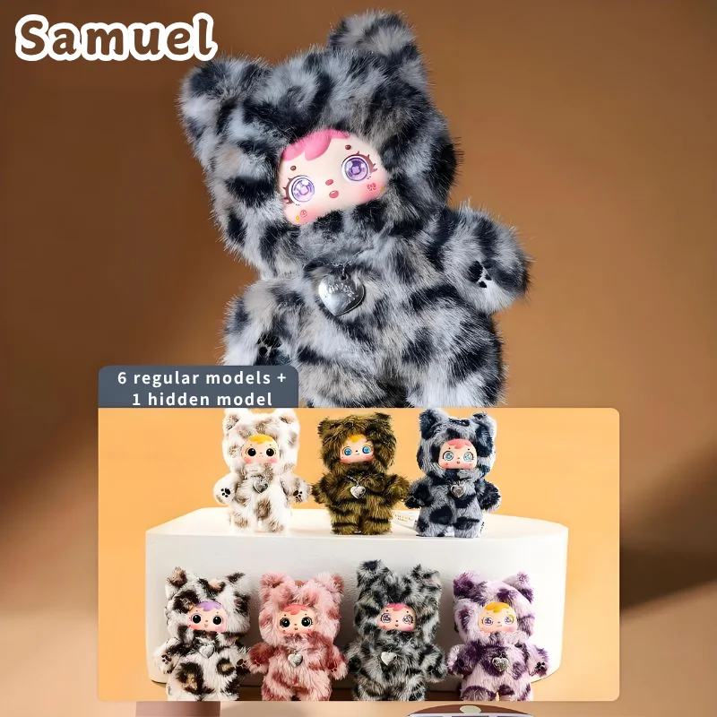 

Samuel Meow Meow'S Cool Moment Series, плюшевая кукла, глухая коробка, экшн-фигурка, игрушки, рюкзак, подвеска, брелок, декор, загадочная коробка, подарок