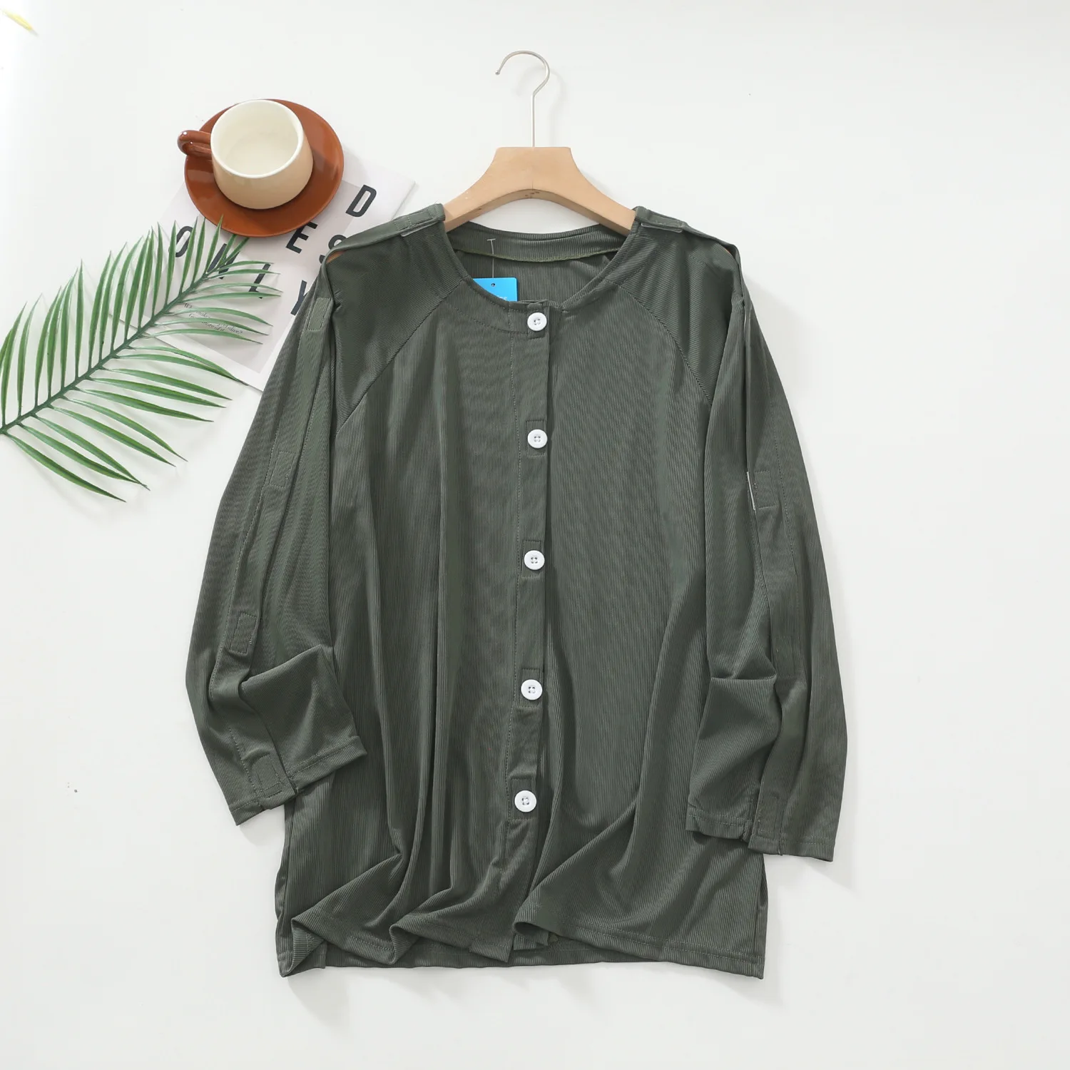 

Fully Openable Fracture Sleepwear Mosquito-proof Clothing for The Elderly and Summer Clothing for Arm Injuries