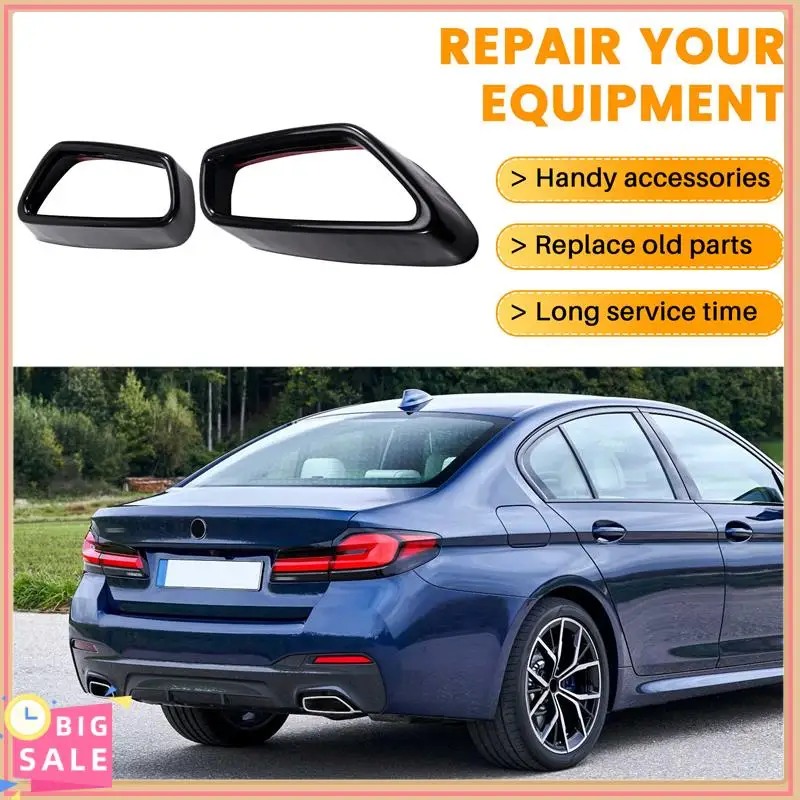 

Better-Stainless Steel Car Exhaust Pipe Cover Exterior Modification Car Accessories For BMW 5 Series G30 G38 2018-2022