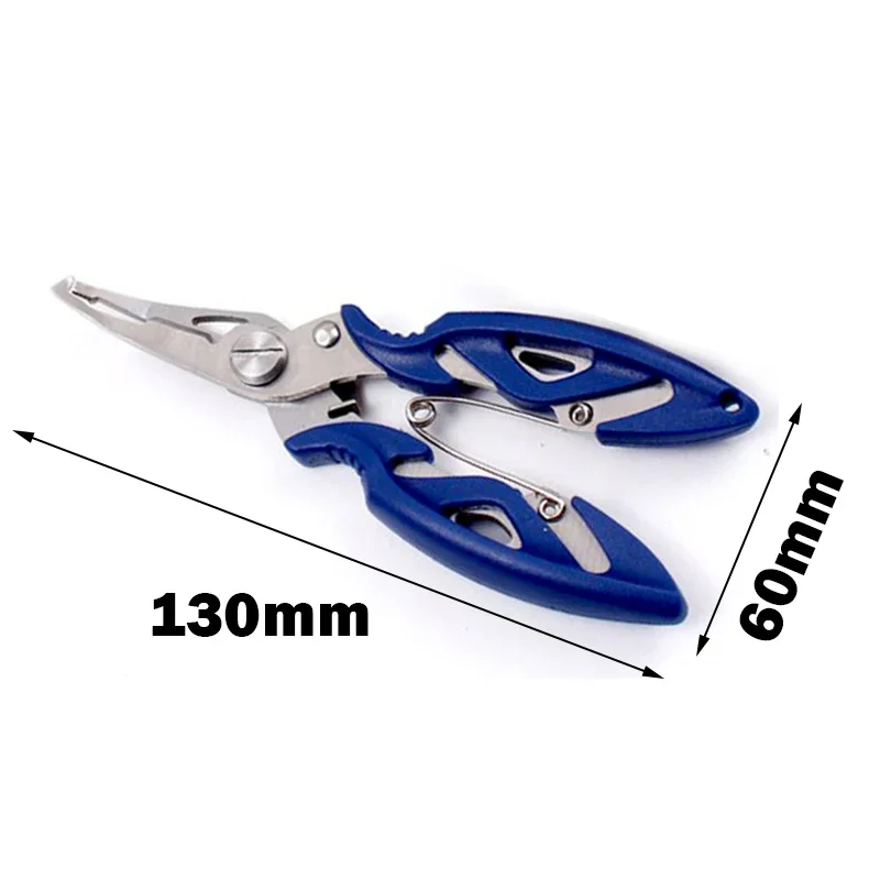 OUTKIT 1Pcs Stainless Steel Fishing Scissors Line Cutter Lure Bait Remove Hook Tackle Tool Kits Accessories