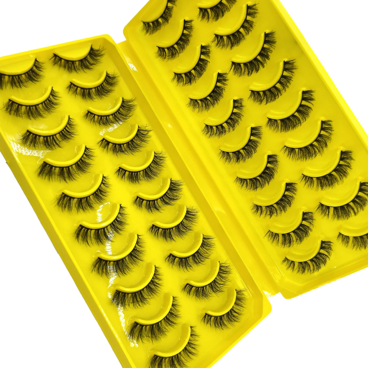Neue 20 Paar Natürliche Lange 3D Nerz Falsche Wimpern, Künstliche Wimpernverlängerung, Make-up-Set, Nerz-Wimpern, Kurze Wimpern – Detail 12