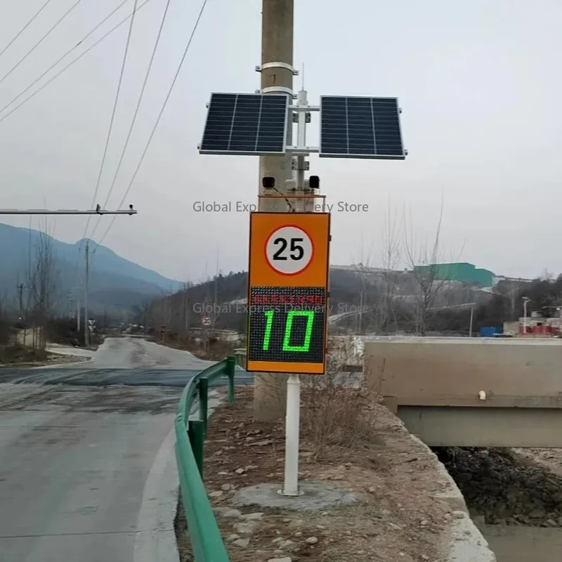 

Factory Price 60 radar Limit Traffic Sign Aluminum Radar Signs Speed Sensor Cameras Vehicle Photos Report Record