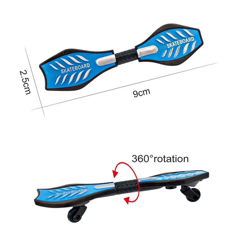 Alta qualità carino favore di partito bambini bambini plastica mini dito equilibrio scooter fingerboard skate boarding giocattolo regalo