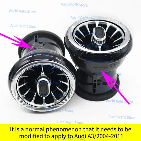 256 färger LED-luftventiler för Audi A3 S3 RS3 8V 8Y 8P 2004-2020 Bilinstrumentbräda Omgivningsljus Luftkonditioneringsutlopp Munstycke Ombyggnad 10 best sales 8v - №9