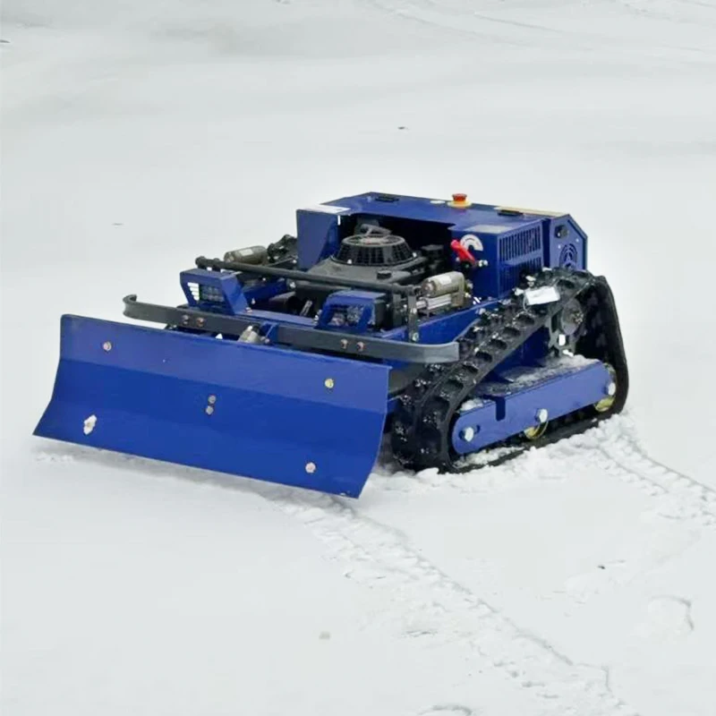

Customized lawn mowers can be equipped with snow shovels for snow removal work and have CE EPA certification