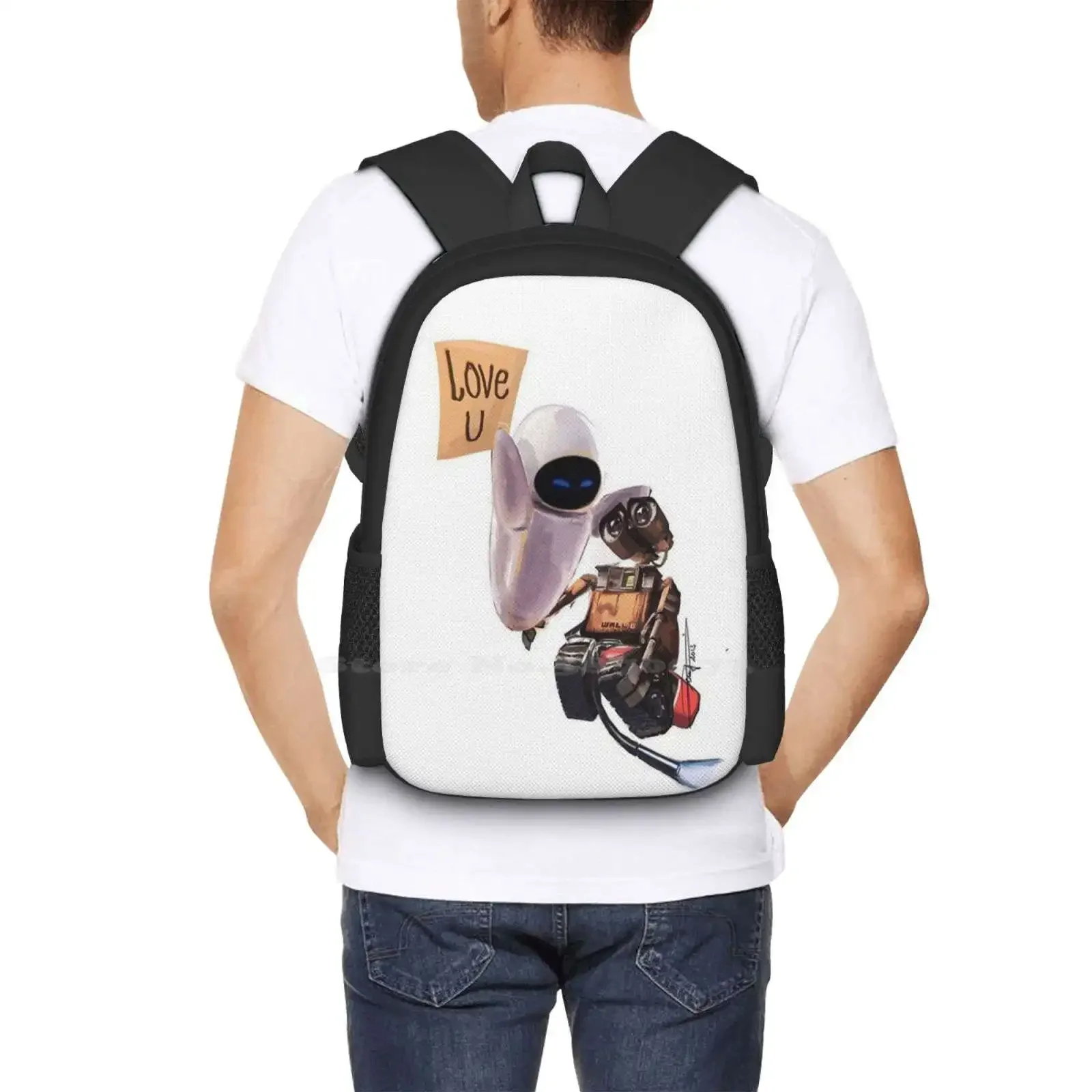 & Eve Hot Sale Backpack Fashion Bags Eve Fashion New York Pattern London Paris France Band Valentine Pikh Music Ape Tour Us