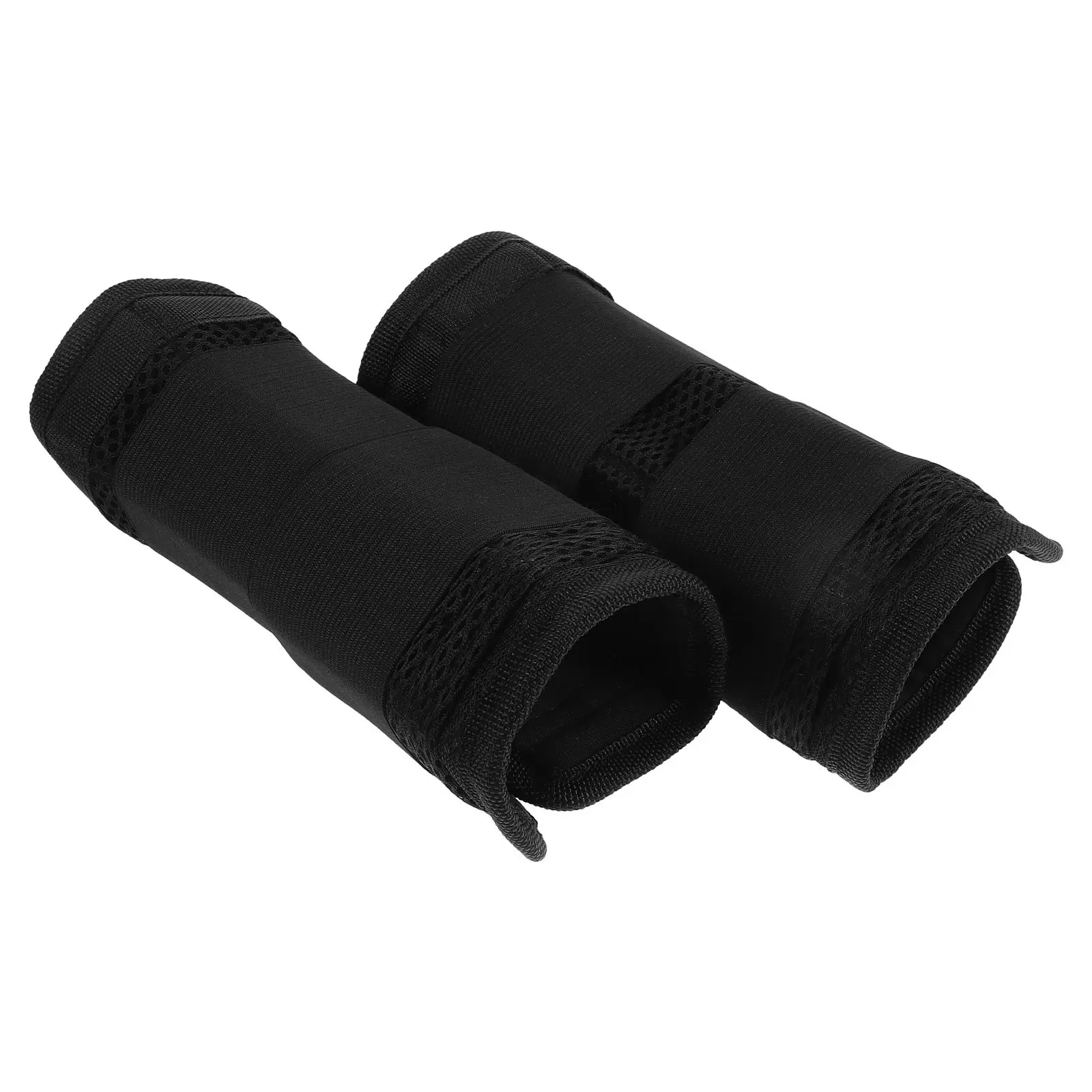 1Pair Adjustable Weighted Wristbands Wrist Wraps for Fitness Muscle Training Wrist Stabilization Bracelets for Tremors Sweat