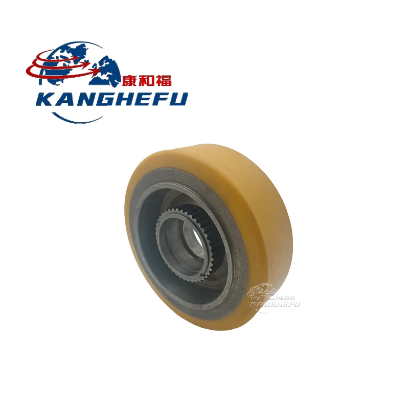 Electric forklift driving wheel PU wheel Linde R14SP front wheel 0009903919 load gear ring 250x 85