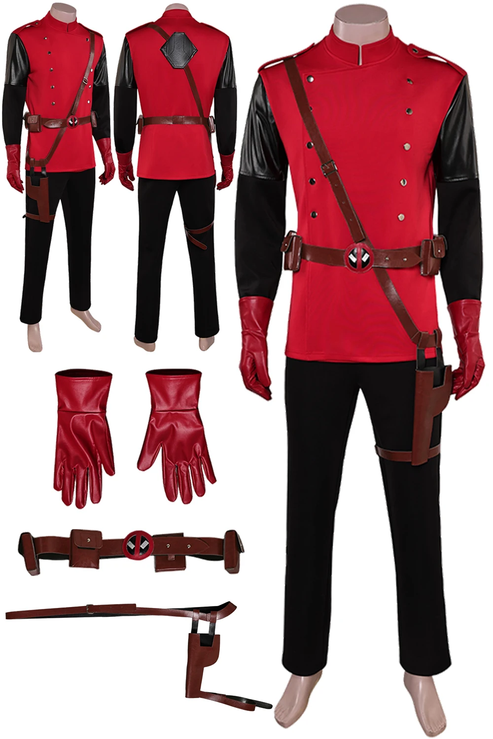 

Маскировка, косплей-униформа для бассейна, костюм супергероя из фильма «Мертвецы» 2024, мужской костюм для ролевых игр, нарядное платье, искусственная ткань