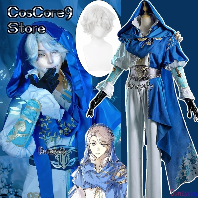 

Naib Subedar Cosplay Costume Identity ⅤMercenary Halloween Role-playing Uniform Naib Subedar Vintage Cape Suit Set Unisex Outfit