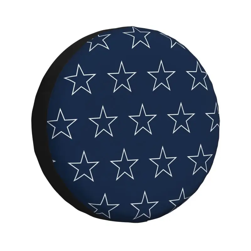 Custom Cowboy Star Spare Tire Cover for Grand Cherokee Jeep RV SUV Camper Car Wheel Protector Covers 14