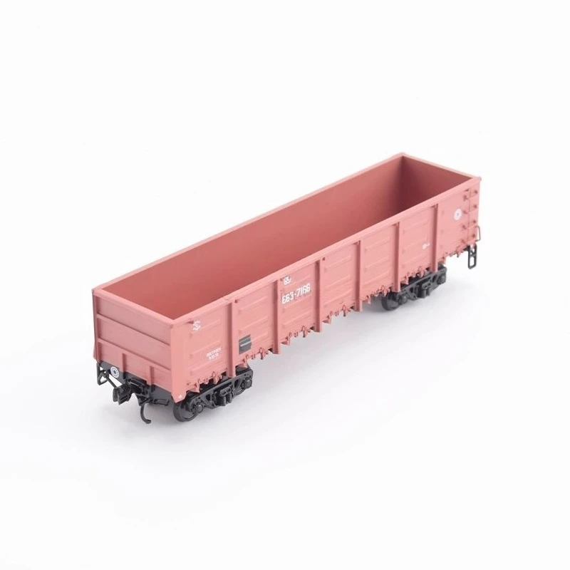 1/87 لعبة عربة السكك الحديدية سيارة مفتوحة GONDOLA-12-119 خام الفحم شحن قطار النقل SJLKN003 نموذج النقل الصبي لعبة هدية