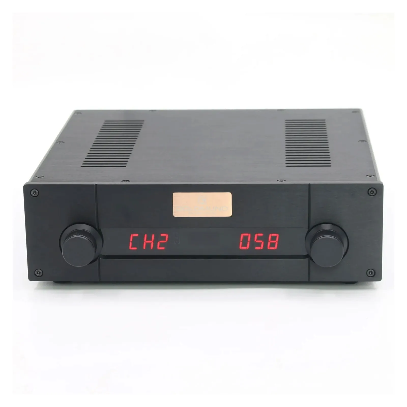 HiFiAMP PRT12A Stereo Preamplifier Preamp Remote Control dengan Tabung Vakum PSVANE ECC82/ ART 12AU7-S