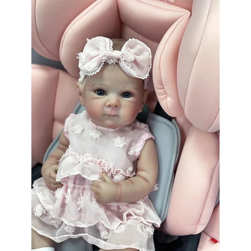 

45CM Bettie Reborn Baby Doll Cloth/Silicone Cuddly Body Lifelike Multiple Layers Paint 3D Skin Visbile Veins Collection Art Doll