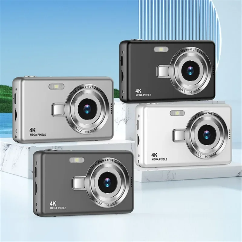 

Vintage Digital Camera for Students HD CCD Point and Shoot Beginner DSLR Camera Perfect Gift for Teens and Young Adults