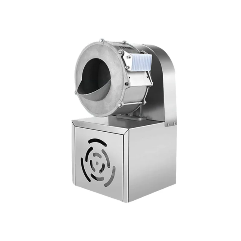 

Коммерческая электрическая овощерезка из нержавеющей стали для нарезки дынь, фруктов, картофеля, редиса, многофункциональный измельчитель