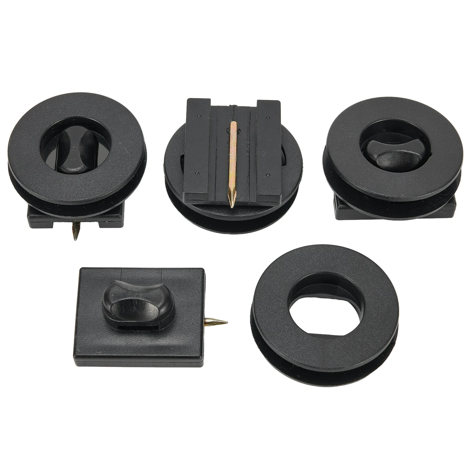 4pcs Car Floor Mat Clips Carpet Fixing Retainer Universal Grips Clamps Holder Mat Buckle Foot Mat Buckle Clamps Fasteners