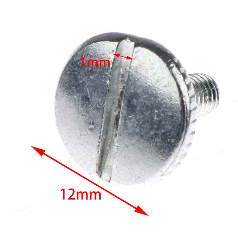 10Pcs Home Sewing Machine Metal Feet Thumb Screw For Lockstitch Home Sewing Machine Presser Foot Fixing Screw 12mm/0.47\