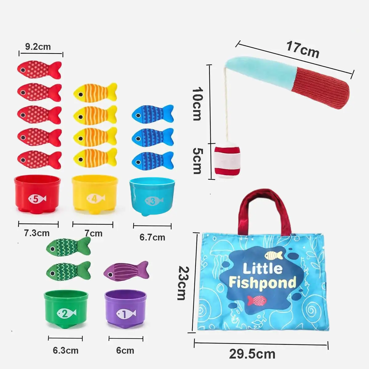 Fishing Toys Little Fishpond Soft