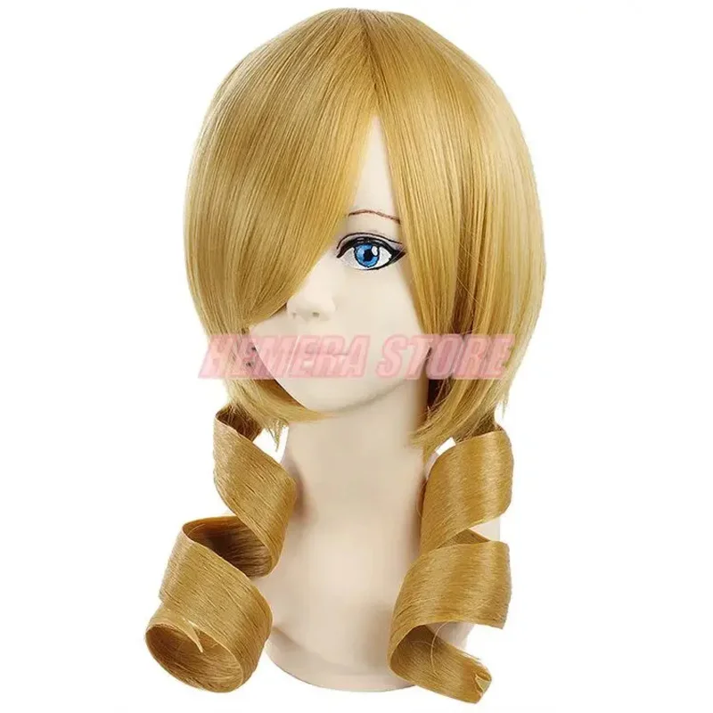 Anime Cosplay Tomoe Mami Puella Magi Madoka Magica Cosplay Costume Party Set Wig Full Set Hat Sock Woman