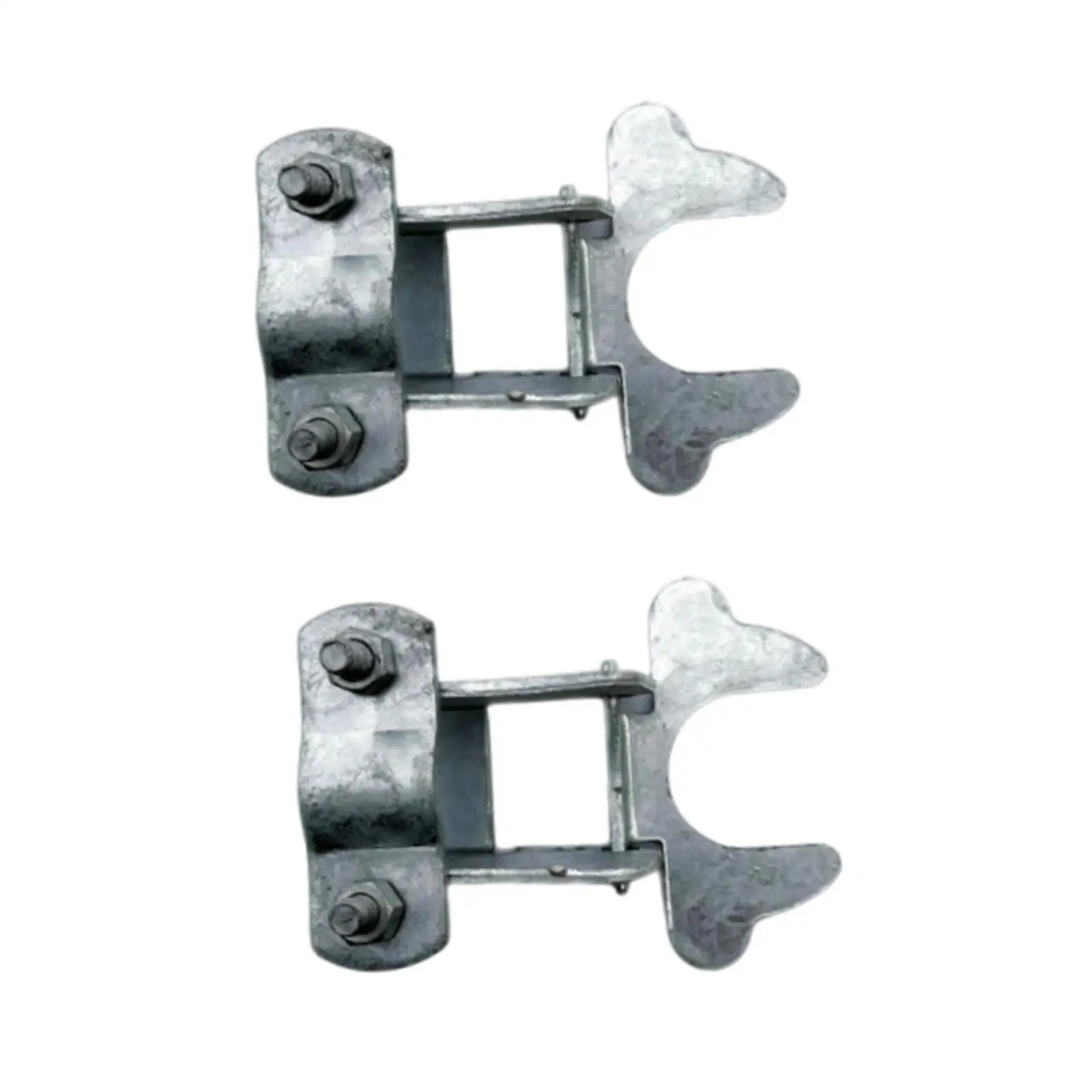 2Pcs Chain Link Fence Hardware Gate Latch for Sports Field Fence Garden Farm