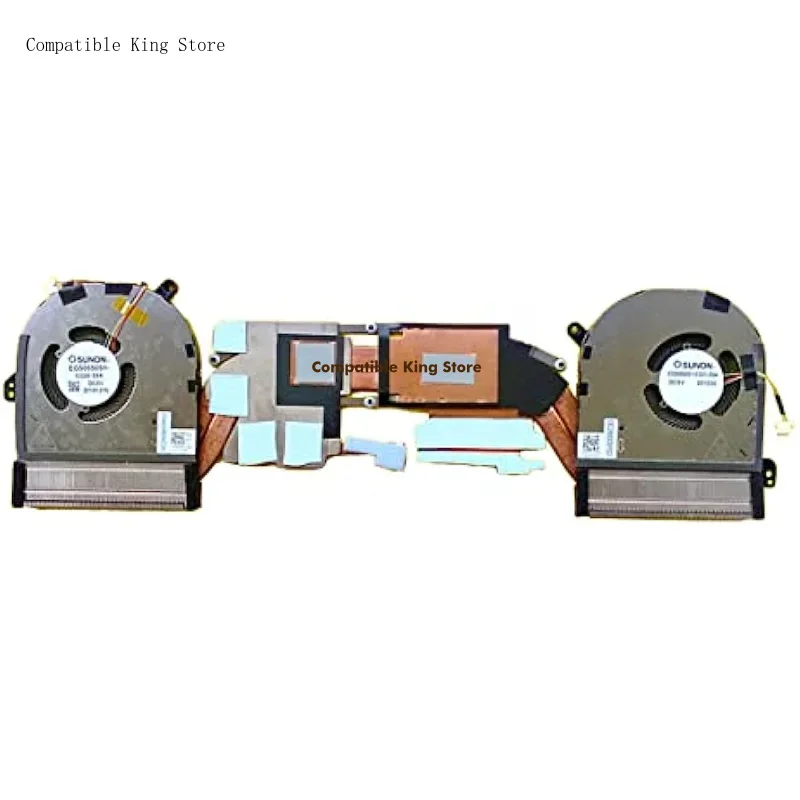 d Fan for Dell XPS 15 9500 Precision 5550 Laptop Thermal Cooler Heatsink with Fan - 442PH, 0442PH