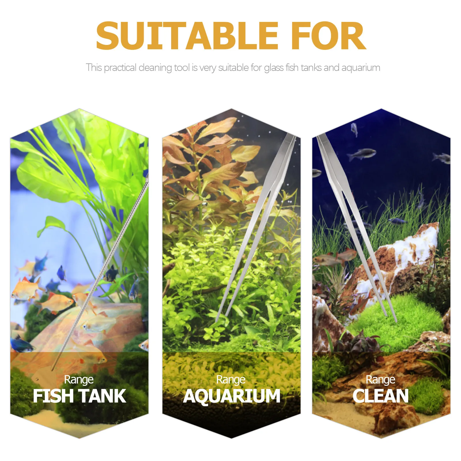 مجموعة أدوات تنظيف حوض السمك ا - مراجعة Aquarium Moss وسعره