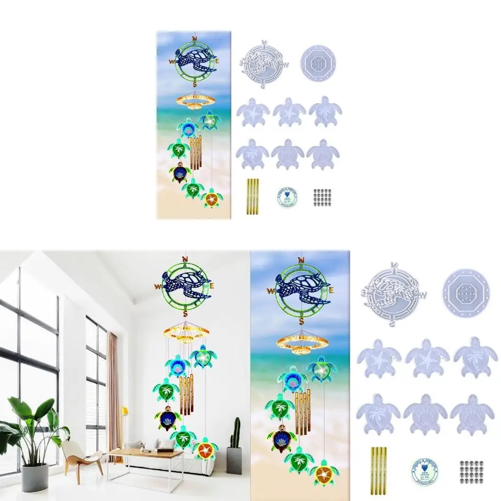 Wall-mounted Wind Mould Crystal Epoxy for Creative Silicone Mould Love Gif