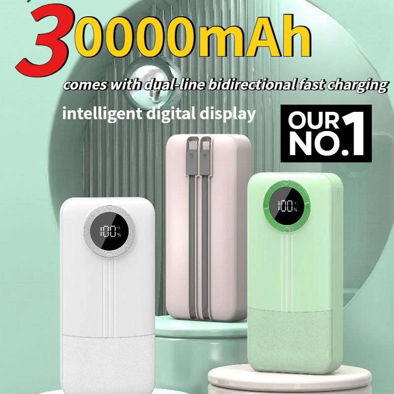 

22,5 Вт с цифровым дисплеем, быстрый блок питания, 20000 мАч, большая емкость для IPhone, Xiaomi, Samsung