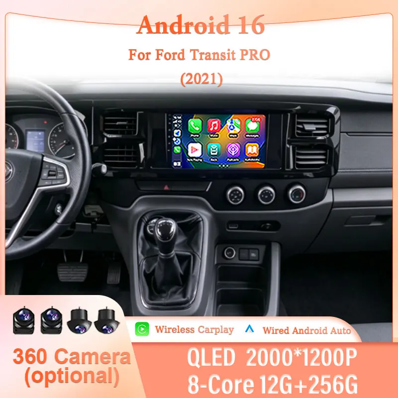 for Ford Transit PRO 2021 GPS Navigation 9
