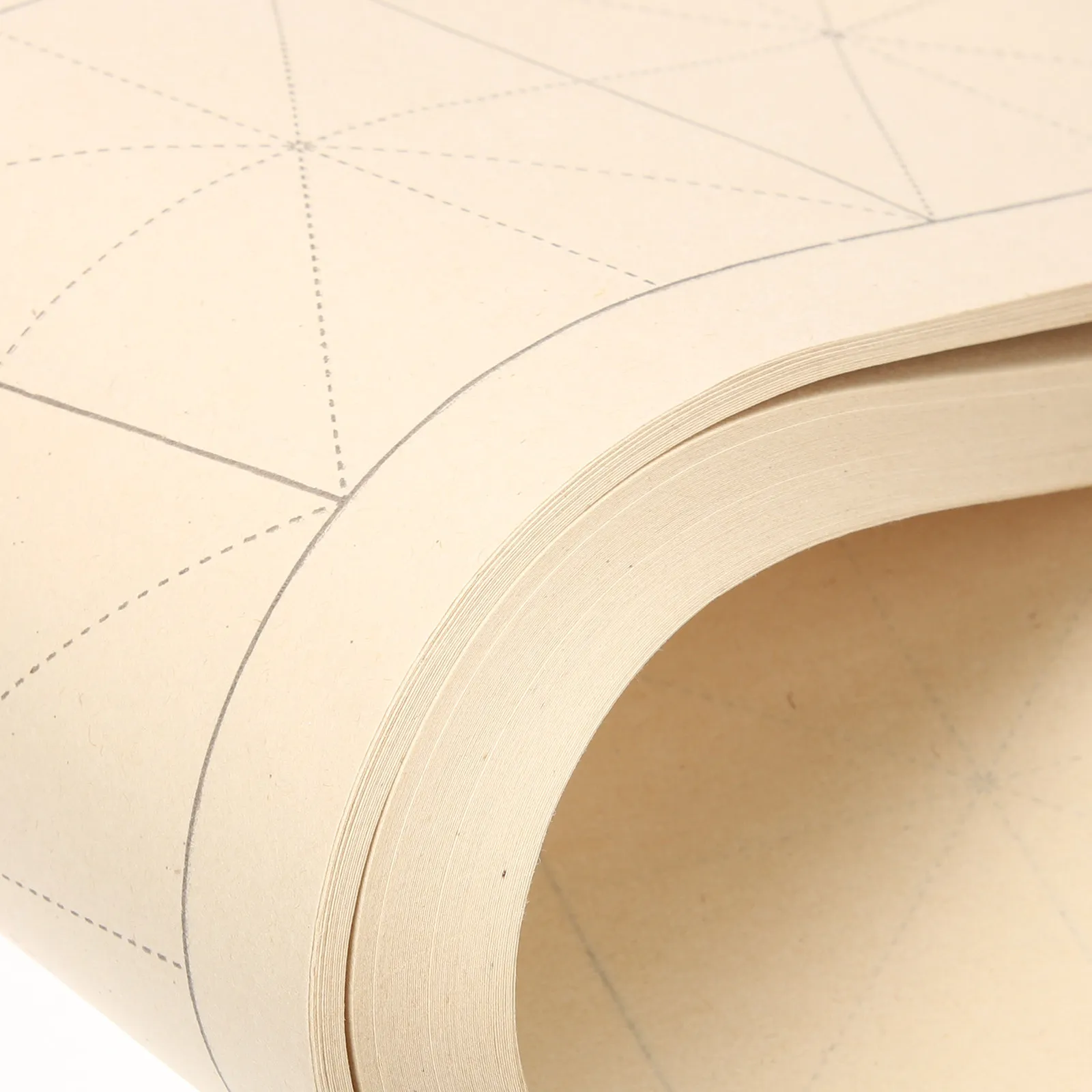 

200 Sheets Xuan Paper for Chinese Calligraphy Grid Practice Paper with Ink Control Smooth Writing Surface Ideal for Beginners
