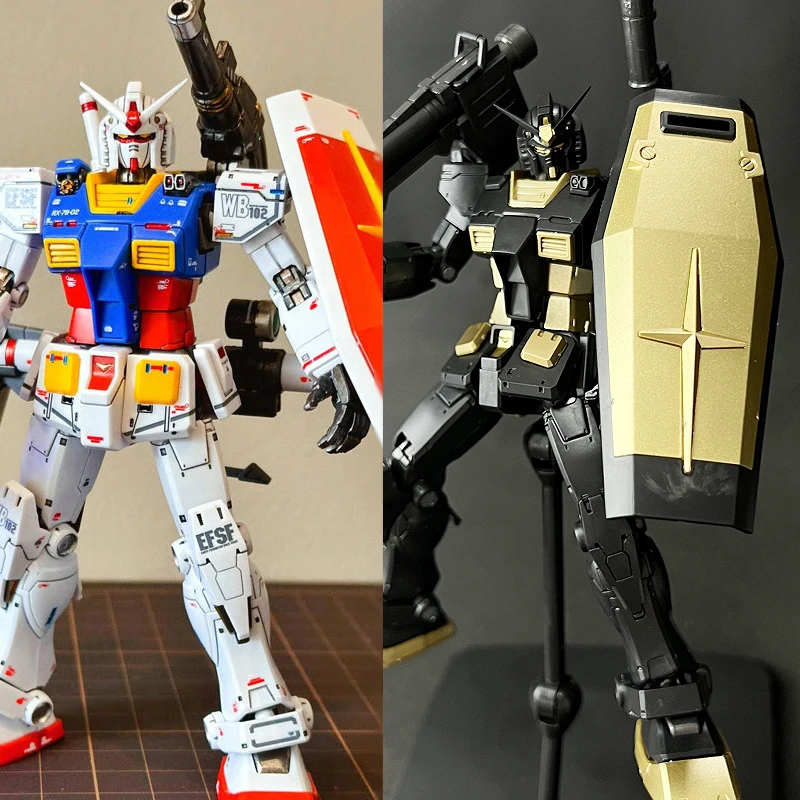 012 Rx-78 Gto G3 Model Casval's Color Kit Hg 1/144 Assembly Action Figures Robot Figurine Plastic Model Collection Toys Gift