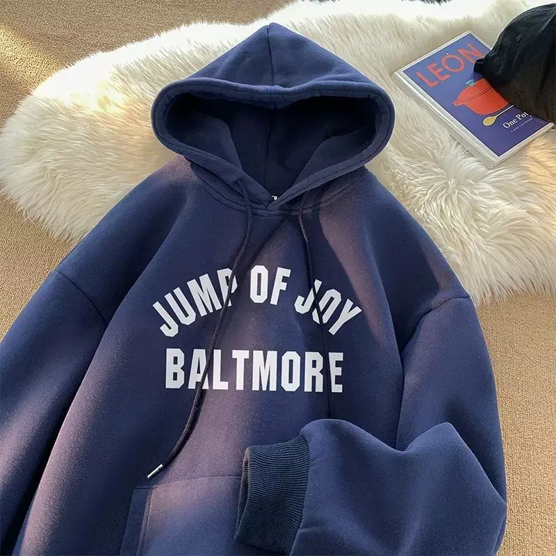 

Oversize Hoodie Men's Clothing Spring Autumn New Sle Large Size American Sle Jaet Heavyweight Polyester Fiber Anti-Wrinkle