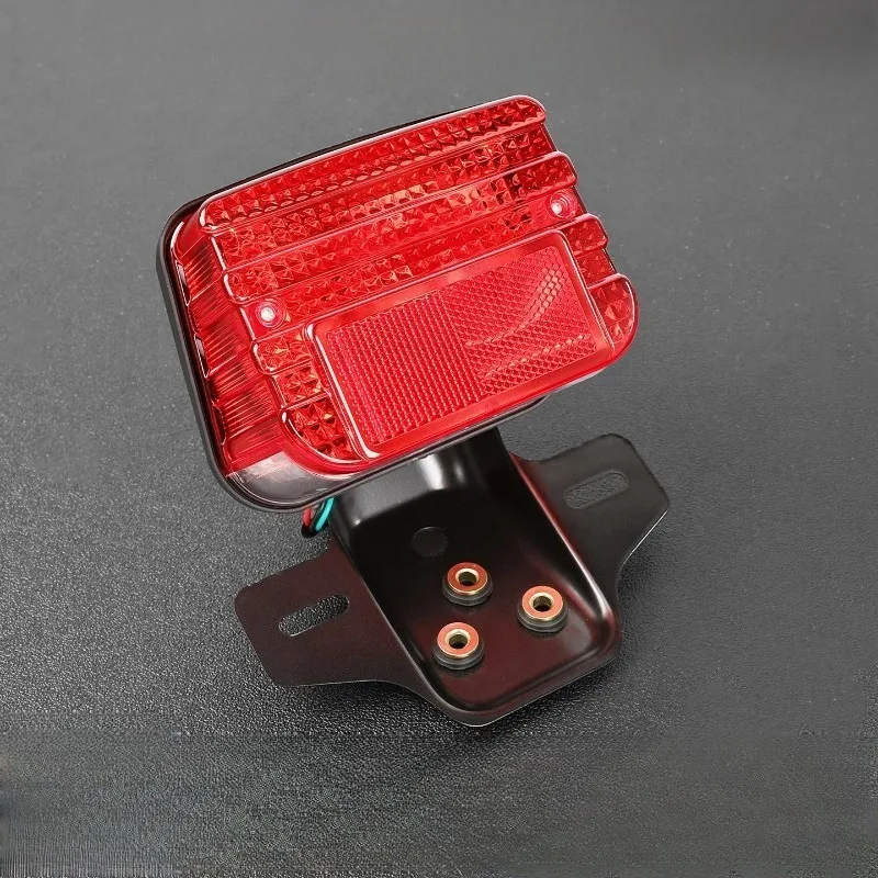 LED Tail Lights with Bracket Stop Brake Sensing Rear Light Assembly for Citycoco Electric Scooter for Smart Rear