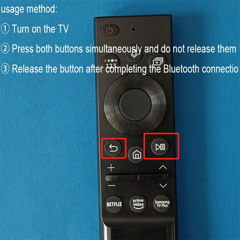 Brand New Compatible with Samsung BN59-01357A Rechargeable Solar Cell QLED Voice Remote Control is for UE43AU9010U UE50AU9000U