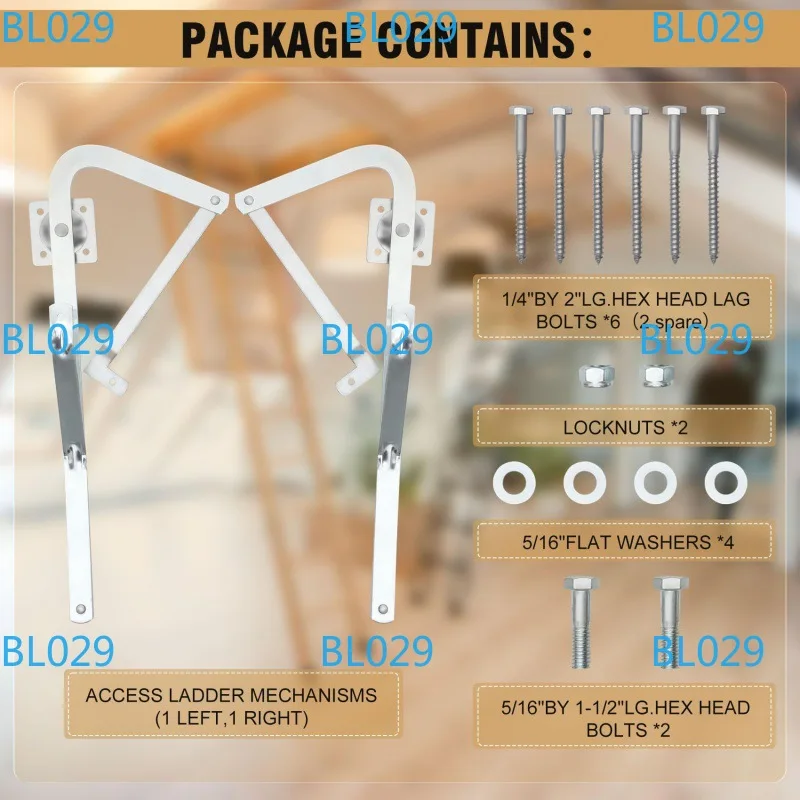 

Петля для лестницы-трансформера, совместимая с Werner Mk5, WU2210, W2208, W2210