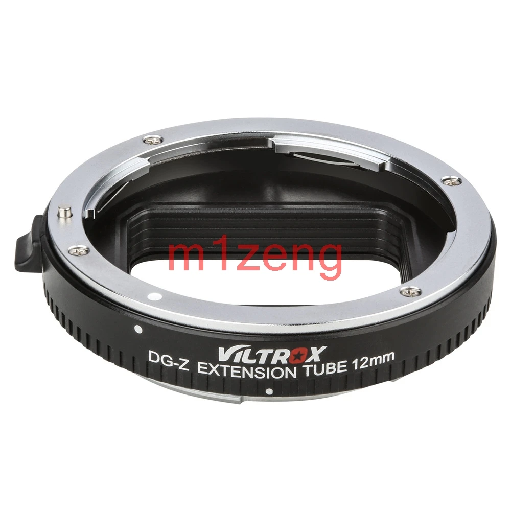 Tubo de extensión macro de enfoque automático de Metal, ajuste de apertura para cámara Nikon z mount z5 z6 z7 Z8 z9 z30 z6ii z7ii z50 zfc, 12mm + 24mm