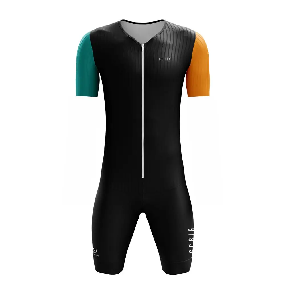 

GG Top Triathlon Suit Mens High Quality Road Bodysuit Ciclismo Mtb One Piece Bicycle Sets Jumpsuit Culotte Hombre