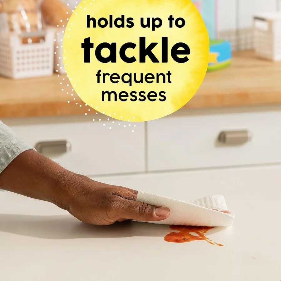 Bounty entials SelectASize Paper Towels White 2 Triple Rolls = 6 Regular Rolls Packaging May Vary