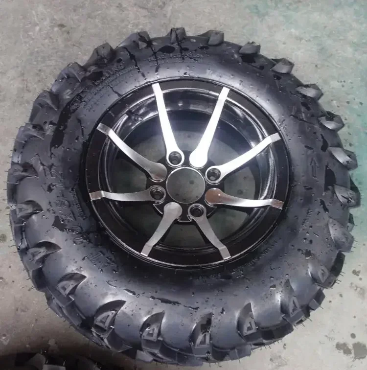 Aluminum 12 Inch Wheel Rim Alloy With Tubeless Tyre For 200cc 250CC ATV Quad Golf Car Buggy Drift Trike Off-Road 4 Wheeler - view 3