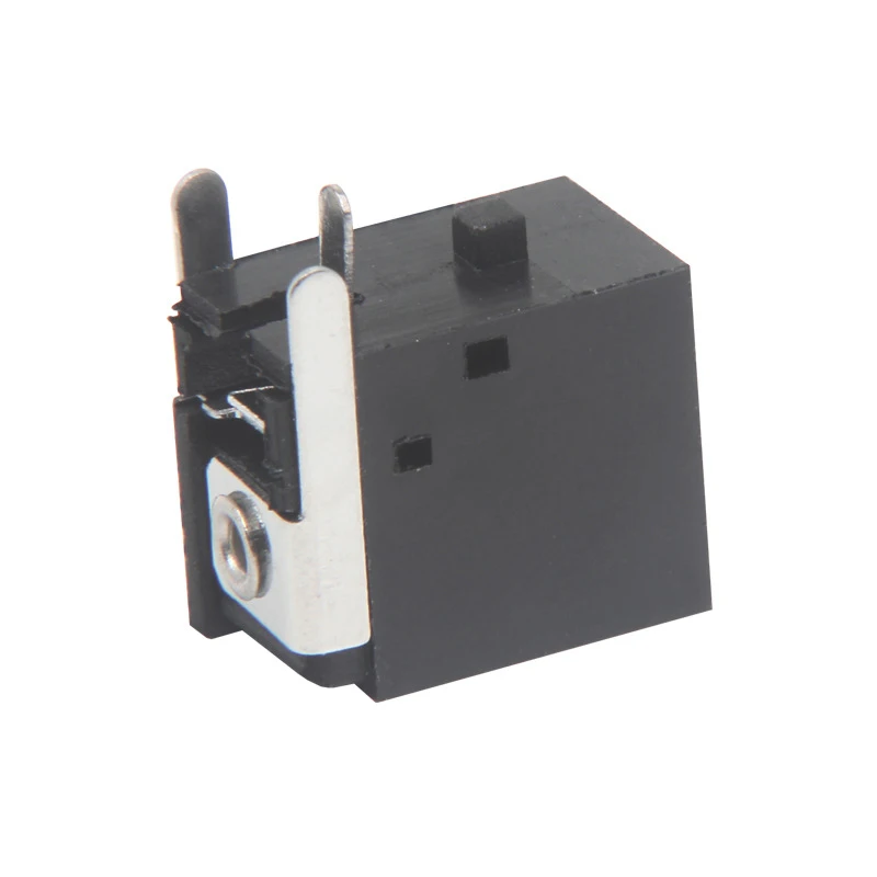 10pcs DC Power Jack DC-036 Horizontal Plug-in DC Power Socket Supply Base 5.5*2.1/2.5 0.3A Charging Connector DC036