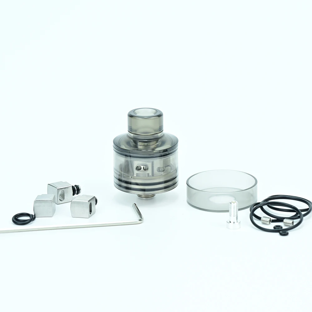 Wolfcoolvape W2ckd Rda Mtl Rda Vape Tank 316ss Rda Mtl Tank Vape Rda Rebuildable Druipende Verstuiver Rda Met Bf Pin