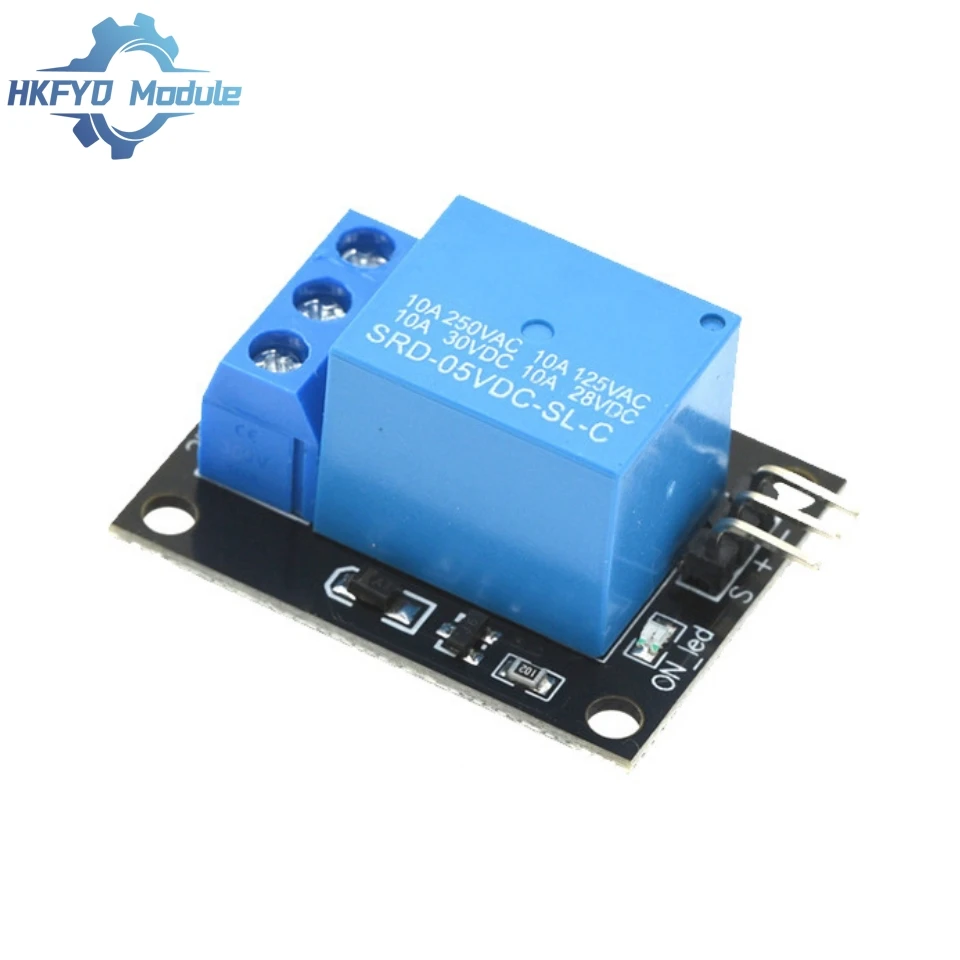 1-50 шт. KY-019 5 В один 1-канальный релейный модуль плата щит для PIC AVR DSP ARM для реле Arduino