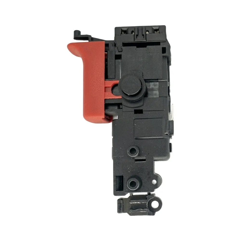 Balck Power Tool Switch Electric Drill Button Compact Design Structure Vibration Resistant Build Stable Electrical Performance
