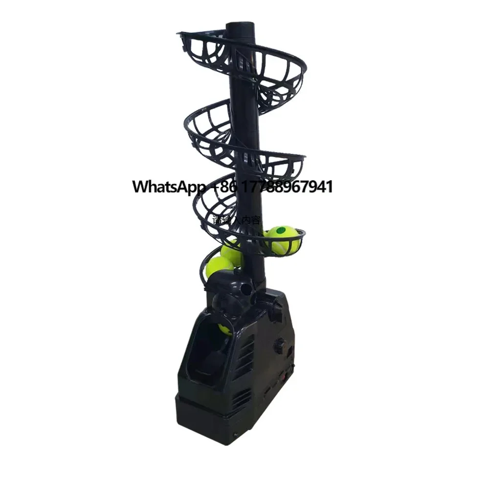 

Slide Rail Ball Throwing Machine Tennis Practice Aid Machine Tennis Ball Remote Control Ball Toss Machine