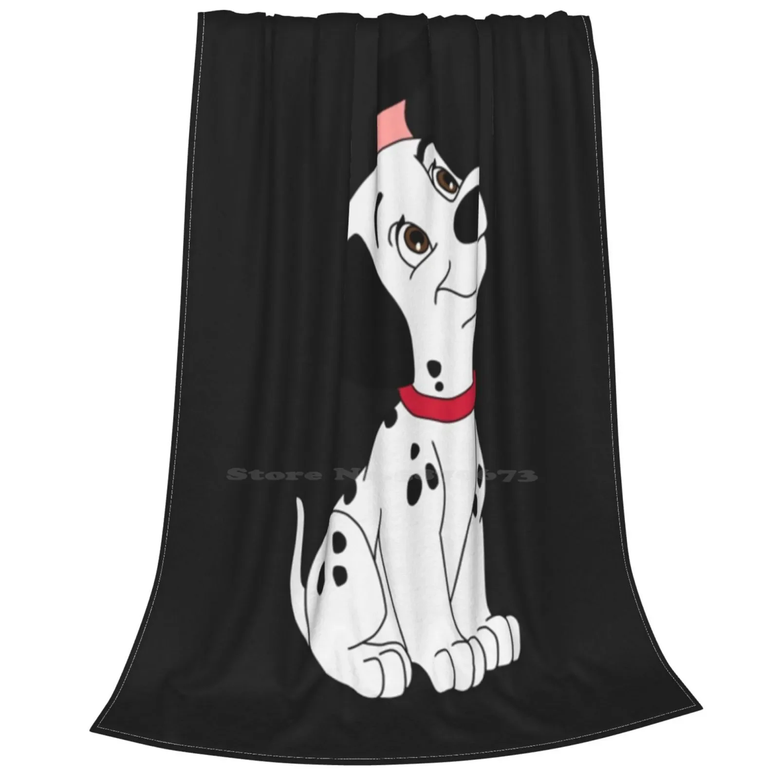 101 Dalmatians Creative Design Comfortable Warm Flannel Blanket 101 Dalmatians Villains Ursula 101 Dalmations Evil Queen Black