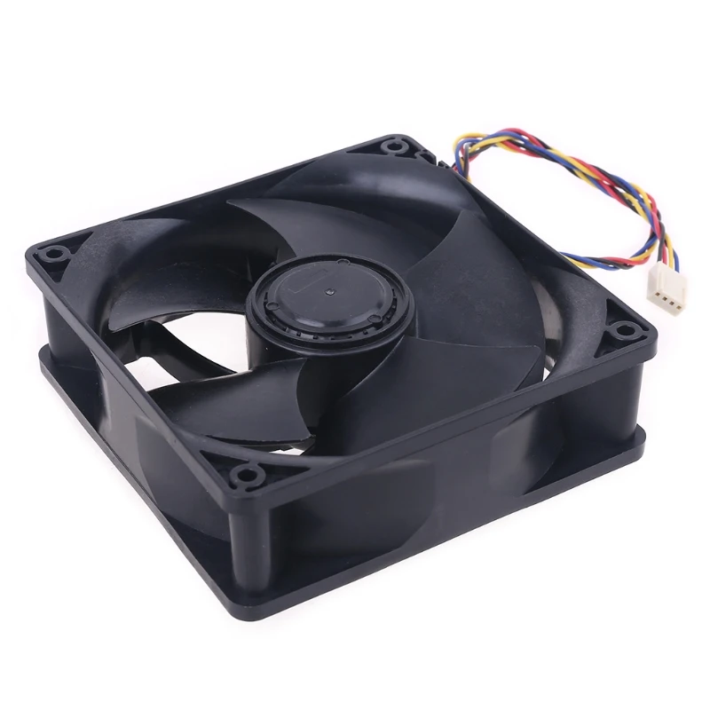 Replacement W12E12BS11B5-57 For Nidec 12038 DC12V 1.65A PWM Cooling Fan 12cm 6000RPM fan 4wire BTC Repair image 3