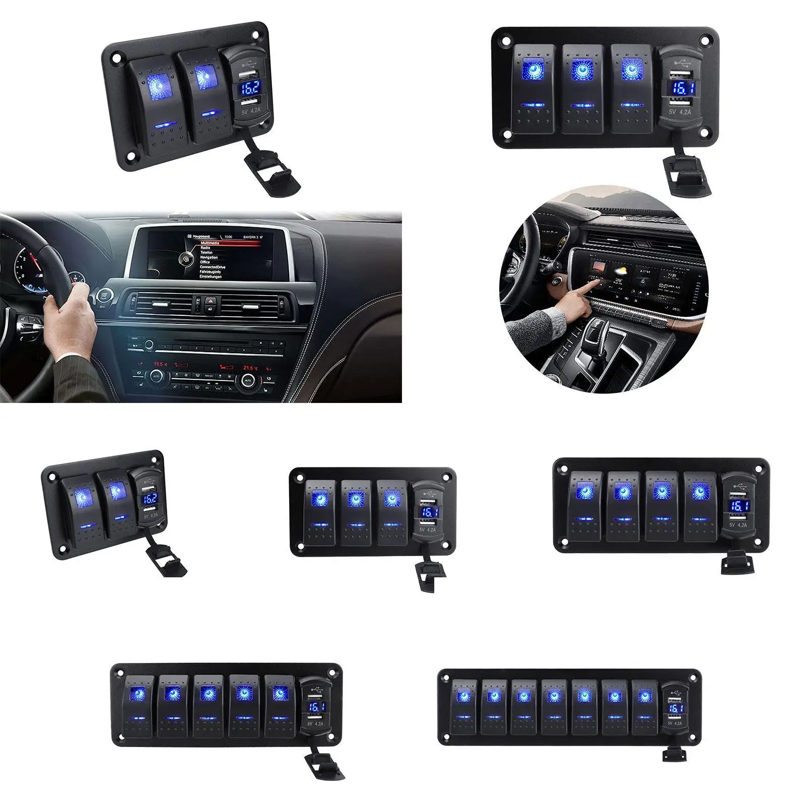 Rocker Switch Panel…